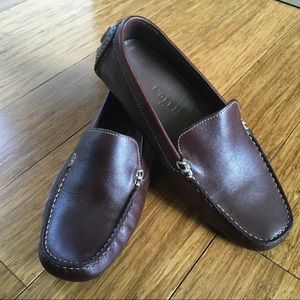 Cole Haan Brown Leather Driving Shoes